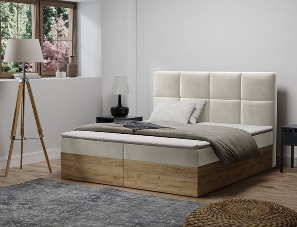 MD Kontinentálna Boxspring posteľ MADISON 140x200 výber z farieb MANILA_28