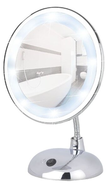 Zväčšovacie zrkadlo s LED svietidlom Wenko Style