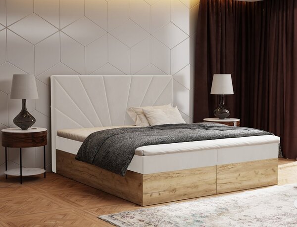 MD Kontinentálna Boxspring posteľ FLORENCE 140x200 výber z farieb KRONOS_31