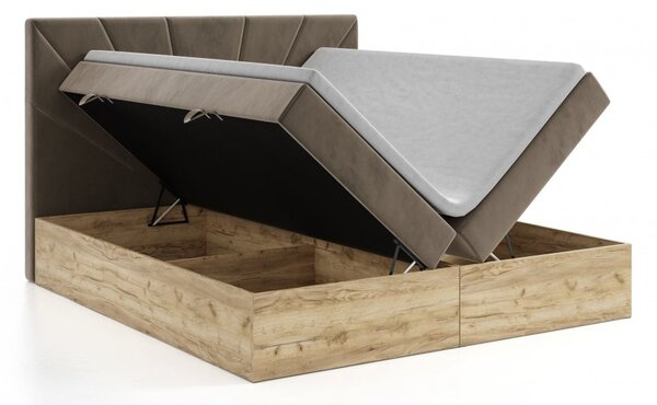 MD Kontinentálna Boxspring posteľ FLORENCE 140x200 výber z farieb KRONOS_31