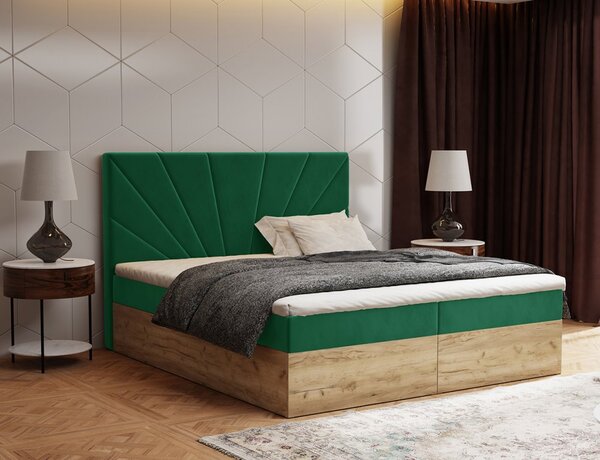 MD Kontinentálna Boxspring posteľ FLORENCE 140x200 výber z farieb KRONOS_31