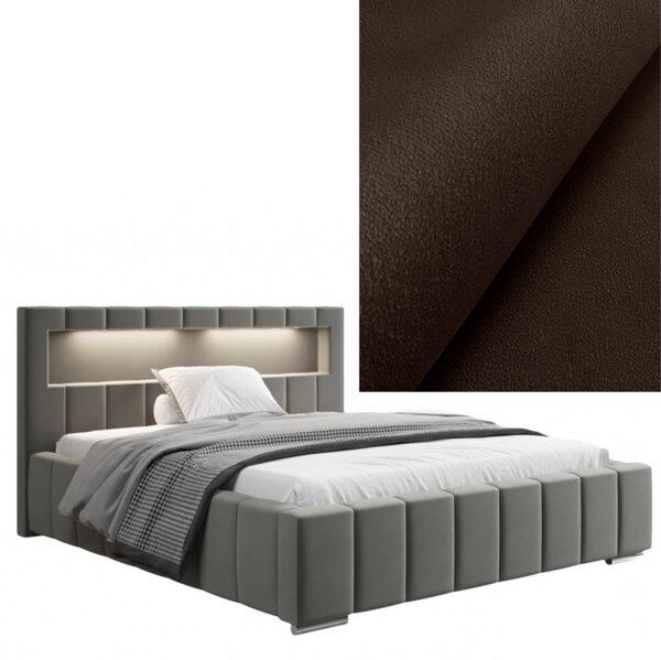 MD Čalúnená posteľ HONEY 140x200 výber z farieb MANILA_04