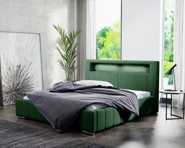 MD Čalúnená posteľ HONEY 140x200 výber z farieb MANILA_35