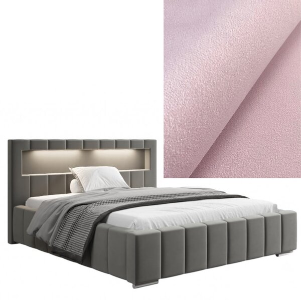MD Čalúnená posteľ HONEY 140x200 výber z farieb MANILA_09