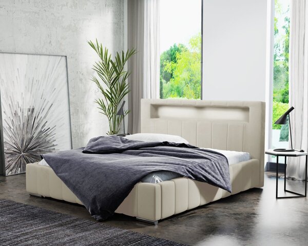 MD Čalúnená posteľ HONEY 140x200 výber z farieb MANILA_35