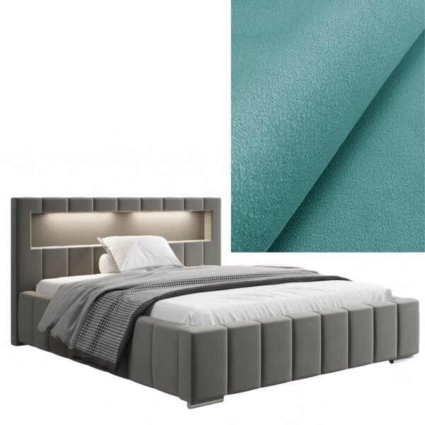 MD Čalúnená posteľ HONEY 140x200 výber z farieb MANILA_12