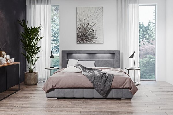 MD Čalúnená posteľ HONEY 140x200 výber z farieb MANILA_35