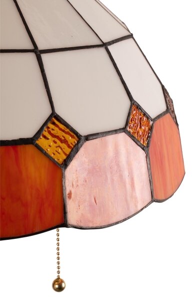 Brilagi - Tiffany vitrážová stojacia lampa SIENNA 2xE27/60W/230V