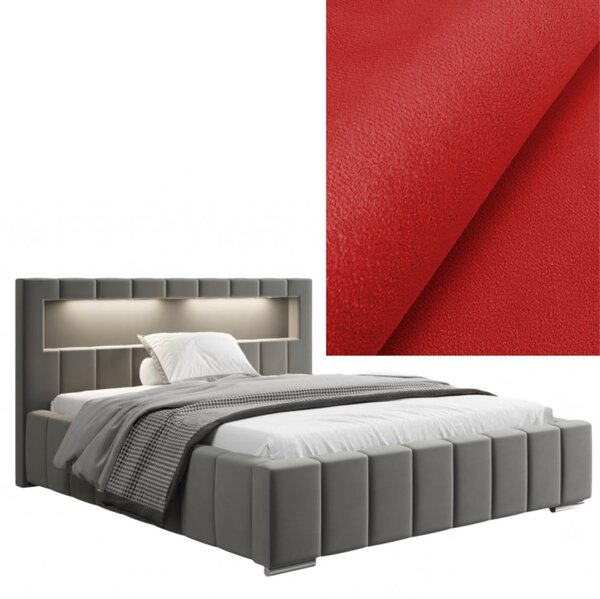MD Čalúnená posteľ HONEY 140x200 výber z farieb MANILA_28