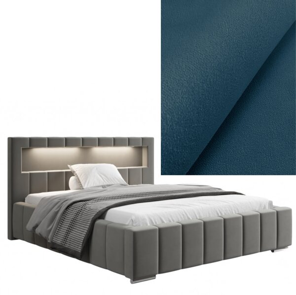 MD Čalúnená posteľ HONEY 140x200 výber z farieb MANILA_27