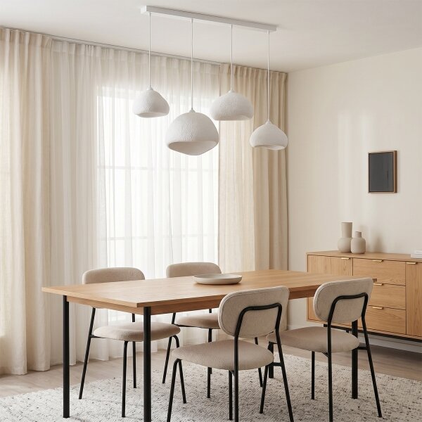 Brilagi - Luster na lanku WABI SABI 4xE27/40W/230V biela