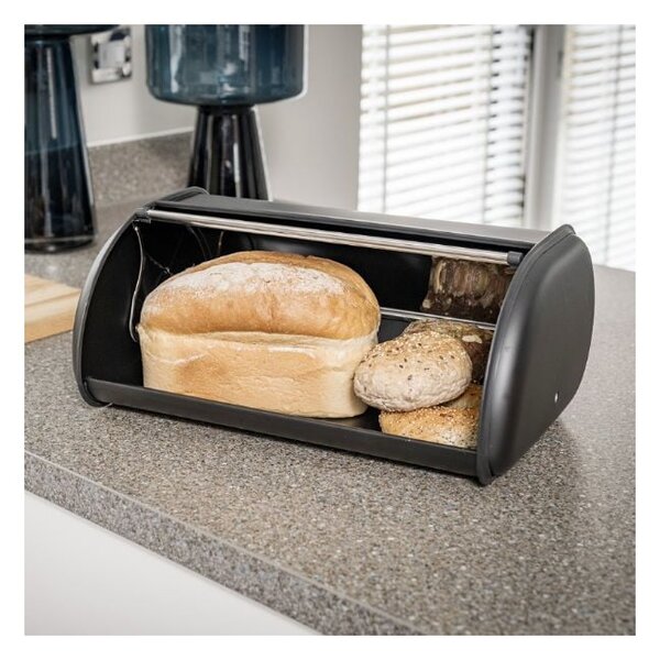 Čierny chlebník Addis Bread Bin