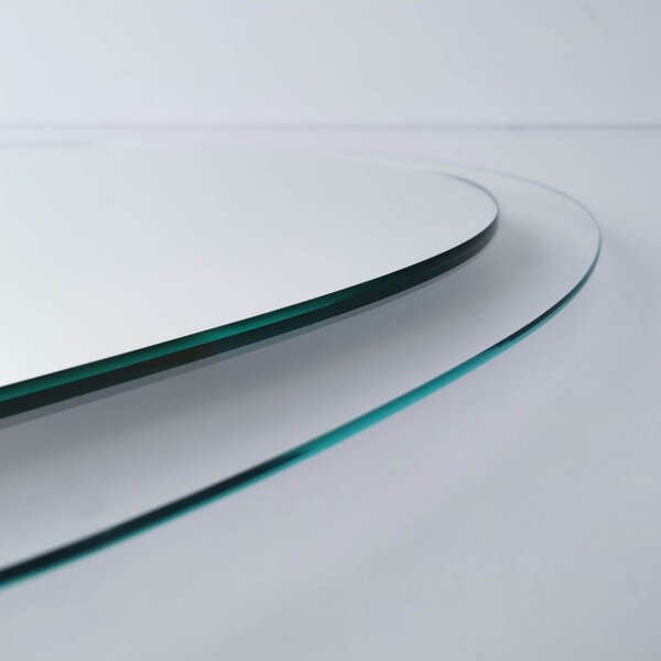 Kalune Design Dekoratívne nástenné zrkadlo Aqua 75x55 cm transparentné
