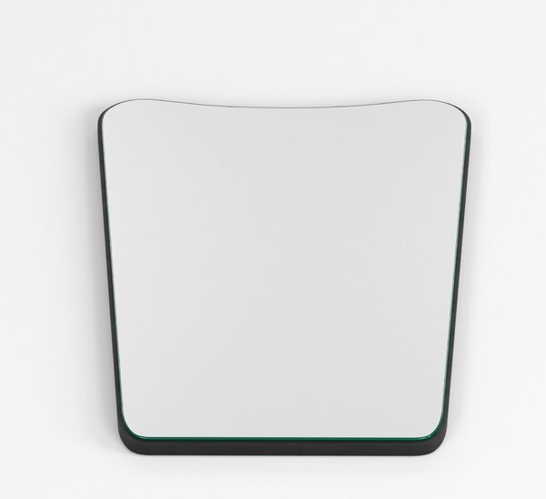 Kalune Design Dekoratívne nástenné zrkadlo Donna 70x50 cm čierne
