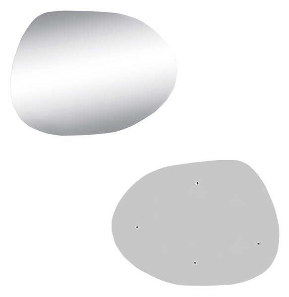 Kalune Design Dekoratívne nástenné zrkadlo Gusto 75x55 cm zlaté