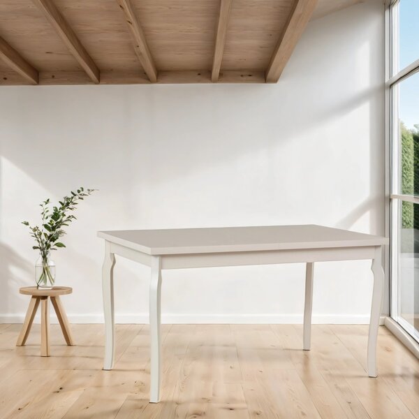 Drewmix Rozkladací jedálenský stôl ALBA 5 výber z farieb 140(180)x80