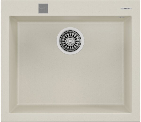 Teka Forsquare tegranitový drez 57x50 cm béžová 115230008