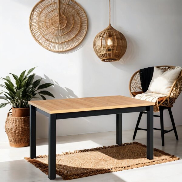 Drewmix Rozkladací jedálenský stôl MODENA 1 výber z farieb 140(180)x80