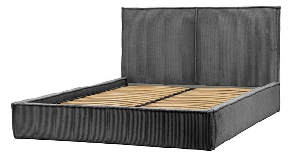 KK Čalúnená posteľ KORDULA 140x200 sivá