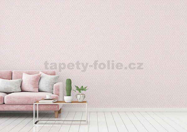 Vliesové tapety na stenu A.S. CRÉATION Maison Charme 39074-3 drobné kytičky ružové rozměr 10,05 m x 0,53 m