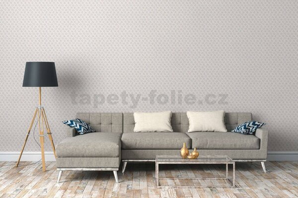 Vliesové tapety na stenu A.S. CRÉATION Maison Charme 39074-1 drobné kytičky modré rozměr 10,05 m x 0,53 m
