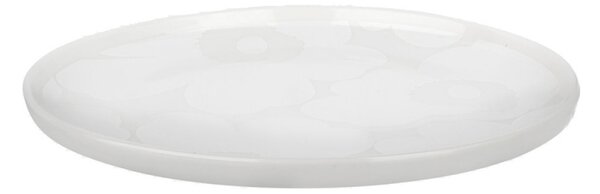 Marimekko Tanier Oiva Unikko 20cm, biely