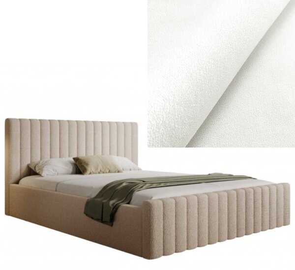 MD Čalúnená posteľ ROSA 140x200 výber z farieb MANILA_00