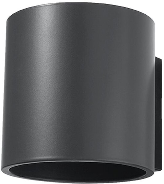 Sollux Lighting Orbis nástenná lampa 1x40 W antracitová SL0566