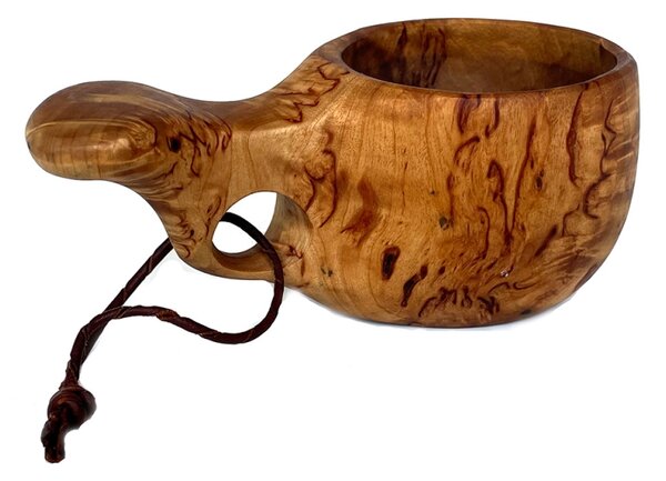 Pahkataide Fínsky hrnček Kuksa, breza kučeravá