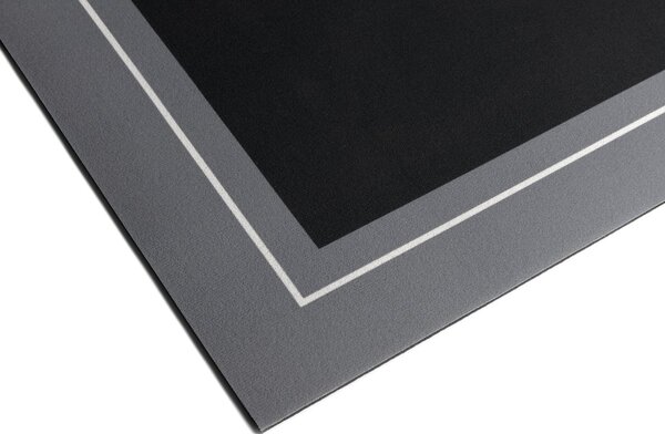 Aqualine Aqualine, Kúpeľňová predložka 60x120cm, absorpčná, šedá, PCD014V