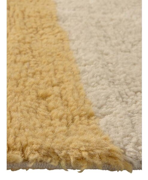 Ručne tkaný vlnený behúň 80x230 cm Chroma Spiced Coral – Lorena Canals