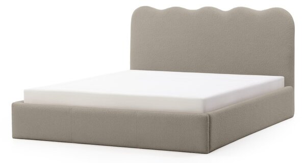 KK Čalúnená posteľ ANDULA 160x200 hnedosivá