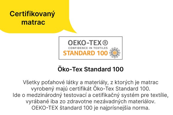 Wilsondo Taštičkový pružinový matrac HADES 80x200