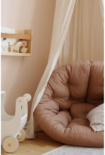 Rozkladacie kreslo s ľanovým poťahom Karup Design Nido Linen