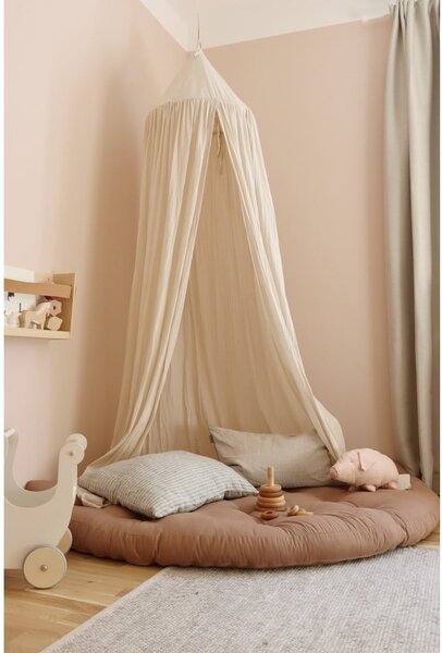 Rozkladacie kreslo s ľanovým poťahom Karup Design Nido Linen