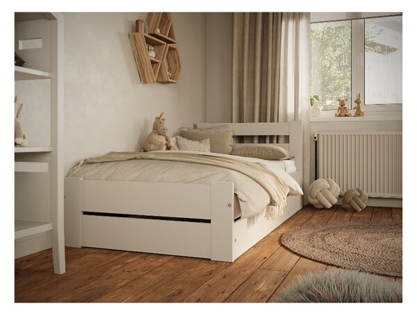 Kocot kids Detská posteľ Emil 160x80 cm bez matraca biela