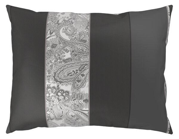 POSTEĽNÁ BIELIZEŇ, satén, antracitová, 140/200 cm Dieter Knoll - Obliečky & plachty