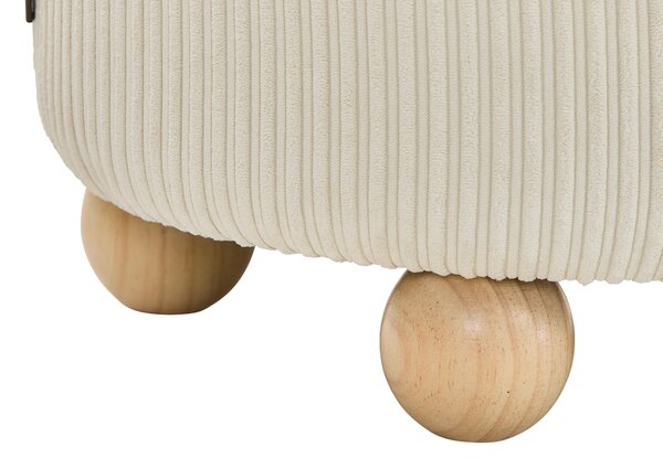 TABURETKA, drevo, textil, 42/41/42 cm Xora - Kreslá