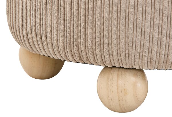 TABURETKA, drevo, textil, 42/41/42 cm Xora - Kreslá