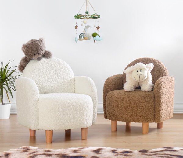 Hanah Home Detská stolička Moylo biela
