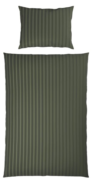 POSTEĽNÁ BIELIZEŇ, satén, zelená, 140/200 cm Dieter Knoll - Obliečky & plachty