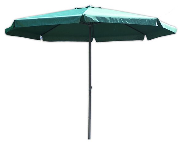 Standart Slnečník ø 400 cm, zelený ROJAPLAST 90/10