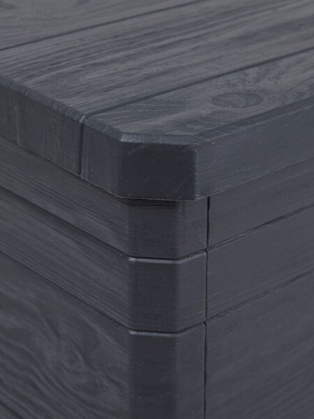 Woodys Úložný box 160 l, plastový, grafit TOOMAX Z0186R0--4100