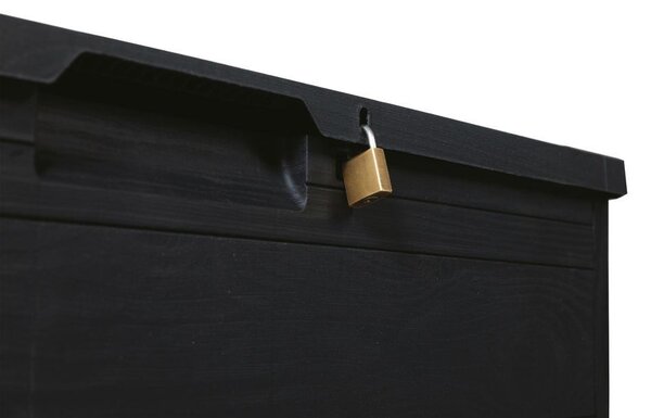 Woodys Úložný box 160 l, plastový, grafit TOOMAX Z0186R0--4100
