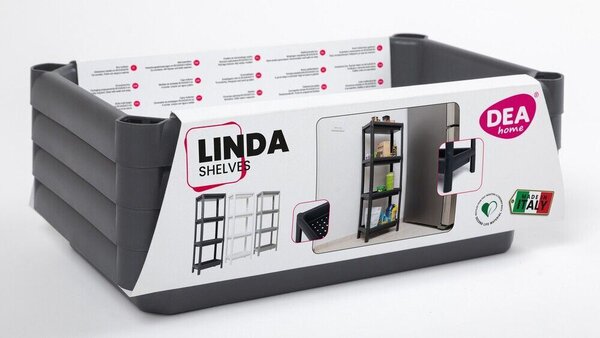 Linda Štvorposchodový regál, plastový DEA HOME Z0117M0--0800