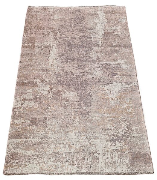 HU Krémový abstraktný obdĺžnikový koberec BANCO NEW P1801 VISION Rozmer: 60x110 cm