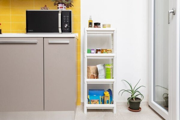 Linda Štvorposchodový regál, plastový DEA HOME Z0117M0--0800