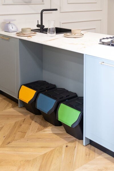 Frida Set Odpadkových košov na triedený odpad 3x25 l DEA HOME Z0427MAB04000