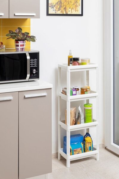 Linda Štvorposchodový regál, plastový DEA HOME Z0117M0--0800