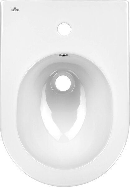 Deante Peonia, závesný bidet 51x36 cm Rimfree, biela, CDE_6BPW